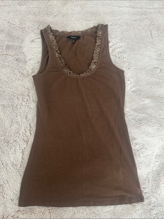 Express Tops - Express lace trim tank